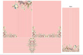 Elegant Pink Floral Co-Ord Set – Style 13023